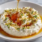 Creamy Whipped Feta with Honey Dip – Savory, Sweet & Irresistibly Smooth!