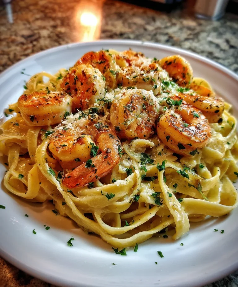 Shrimp Fettuccine Alfredo – Creamy, Dreamy & Elegantly Delicious!