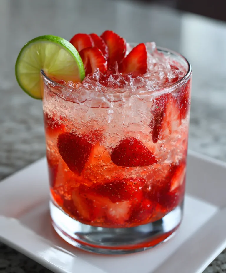 Strawberry Dirty Sprite – Sweet, Fizzy & Bursting with Berry Magic!