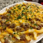 Cheesy French Fry Casserole – Crispy, Hearty & Totally Indulgent!