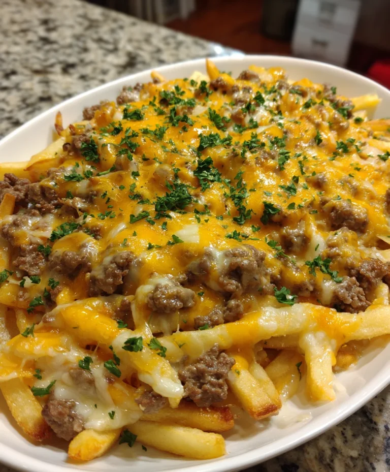 Cheesy French Fry Casserole – Crispy, Hearty & Totally Indulgent!