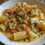 Decadent Creamy Alfredo Lasagna Soup – Cheesy, Hearty & Pure Comfort in a Bowl!