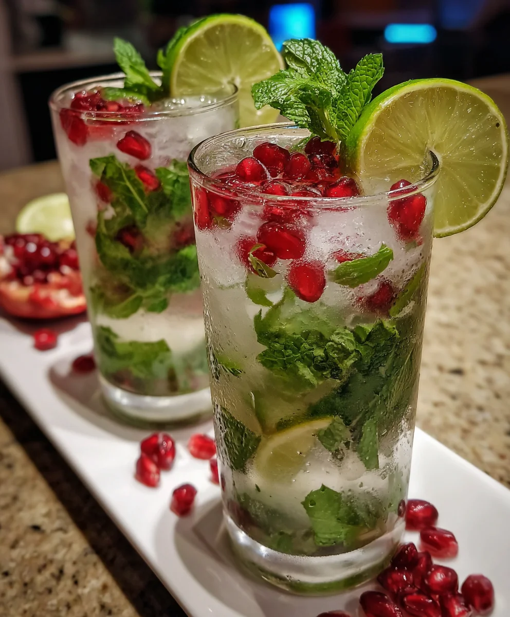White Christmas Mojitos – Frosty, Minty & Holiday-Refreshing!