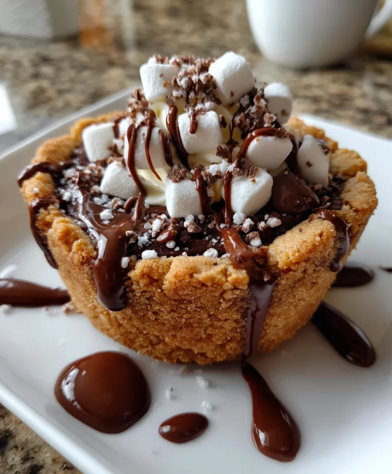 Hot Chocolate Cookie Cups – Cozy, Gooey & Wonderfully Festive!