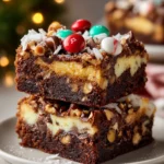 Christmas Magic Layer Brownie Bars – Rich, Festive & Truly Magical!