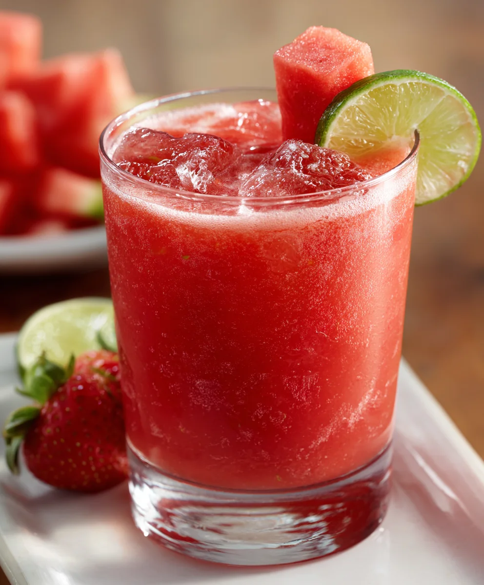 Strawberry Watermelon Cooler Mocktail – Fresh, Juicy & Summer-Perfect!