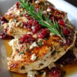 Cranberry Feta Chicken Bake – Sweet, Savory & Comfortingly Elegant!