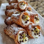 Mini Cannoli Cups Delight – Crispy, Creamy & Irresistibly Fun!