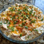 Creamy Banana Pepper Chicken Dip – Zesty, Cheesy & Addictively Delicious!