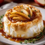 Baked Brie with Caramelized Apples – Warm, Buttery & Elegantly Indulgent!