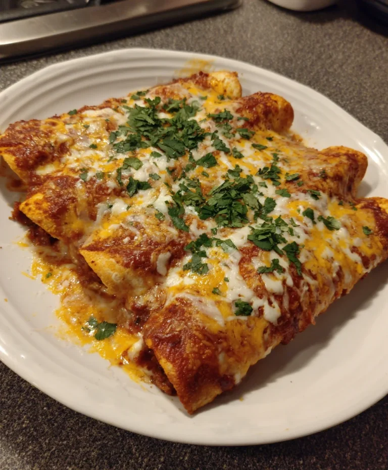 Lazy Enchiladas Taquitos Bake – Cheesy, Zesty & Weeknight-Perfect!