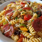 Italian Dressing Pasta Salad – Zesty, Colorful & Bursting with Fresh Flavor!