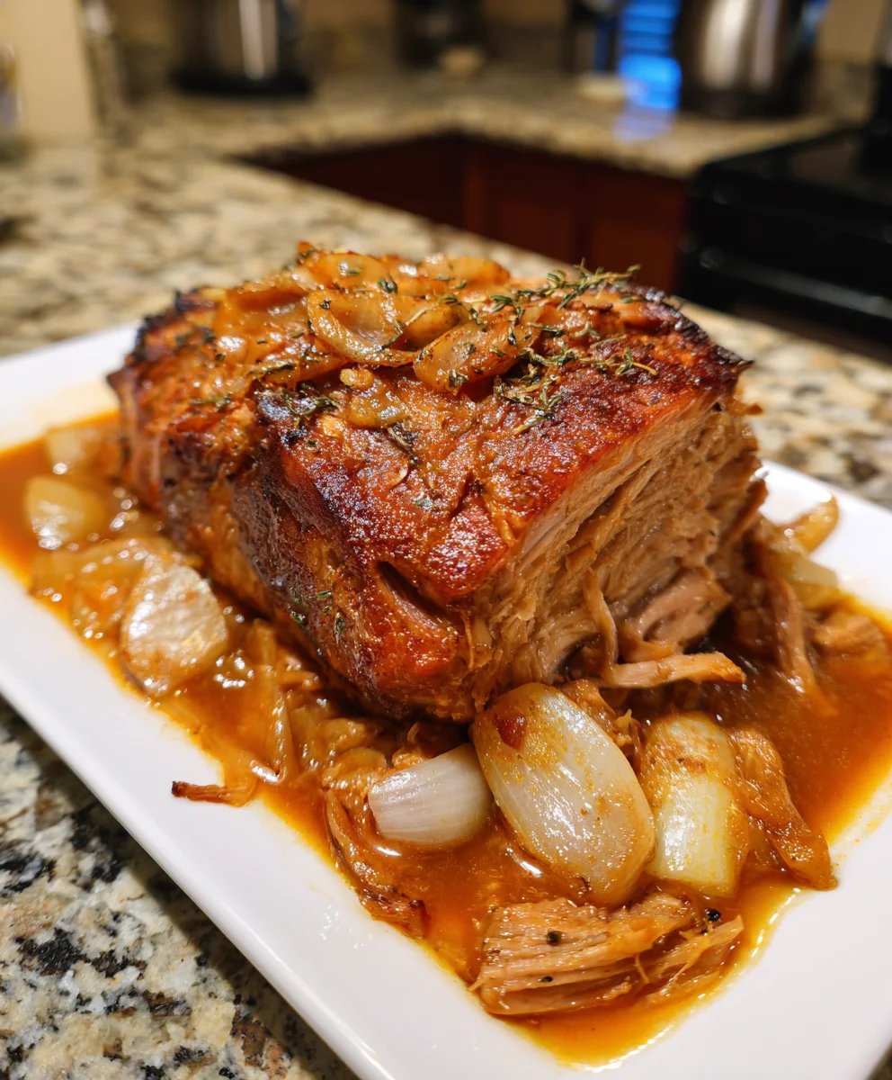 Apple Cider Pulled Pork – Tender, Juicy & Bursting with Cozy Fall Flavor!