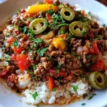 Savory Cuban Picadillo with Rice – Hearty, Sweet & Salty Comfort in a Bowl!