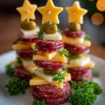 Charcuterie Tree Skewers – Festive, Fun & Party-Perfect!
