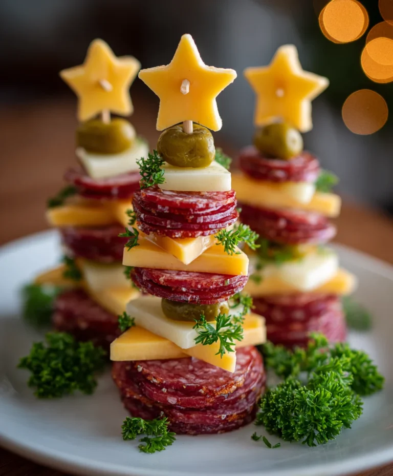 Charcuterie Tree Skewers – Festive, Fun & Party-Perfect!