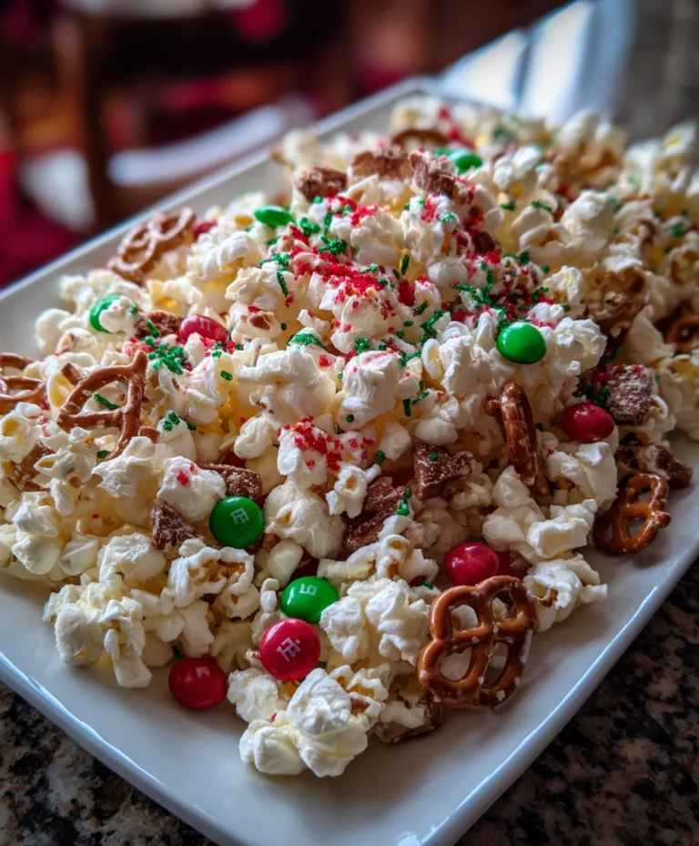 Christmas Popcorn – Sweet, Crunchy & Bursting with Festive Fun!