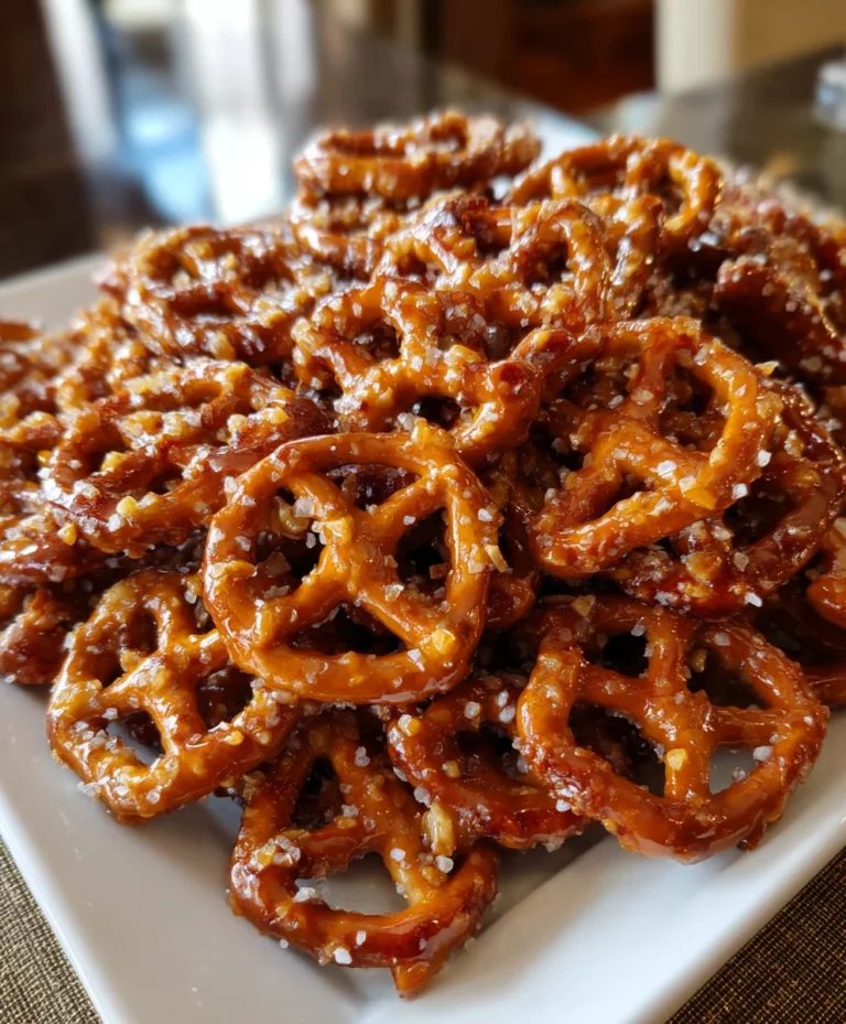 Butter Toffee Pretzels – Sweet, Crunchy & Impossible to Resist!