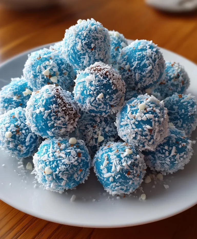 Blue Christmas Truffles – Creamy, Dreamy & Frosted with Holiday Magic!