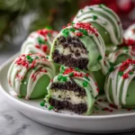 No-Bake Grinch Oreo Truffles – Creamy, Fun & Mischievously Festive!