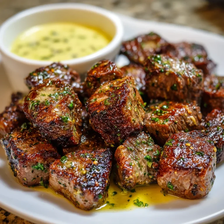 Cowboy Butter Steak Bites – Juicy, Zesty & Packed with Bold Flavor!