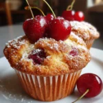 Cherry Cobbler Muffins Easy – Juicy, Cozy & Sweetly Irresistible!