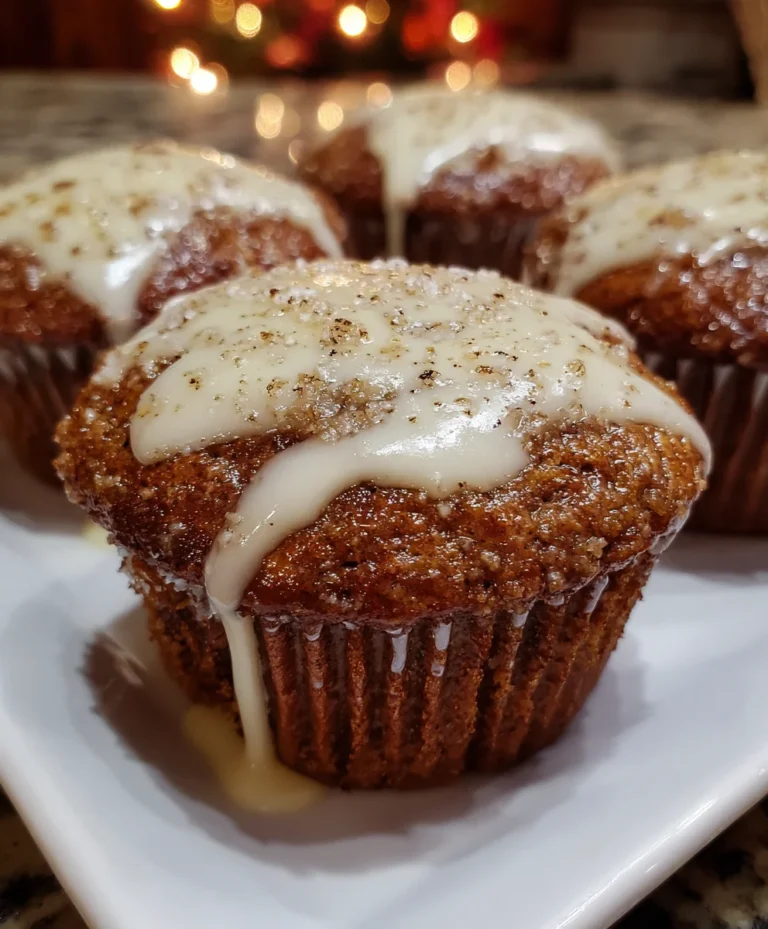 Festive Eggnog Christmas Muffins – Soft, Spiced & Full of Holiday Cheer!