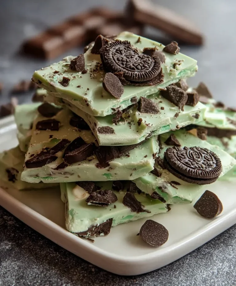 Mint Oreo White Bark – Cool, Crunchy & Irresistibly Festive!