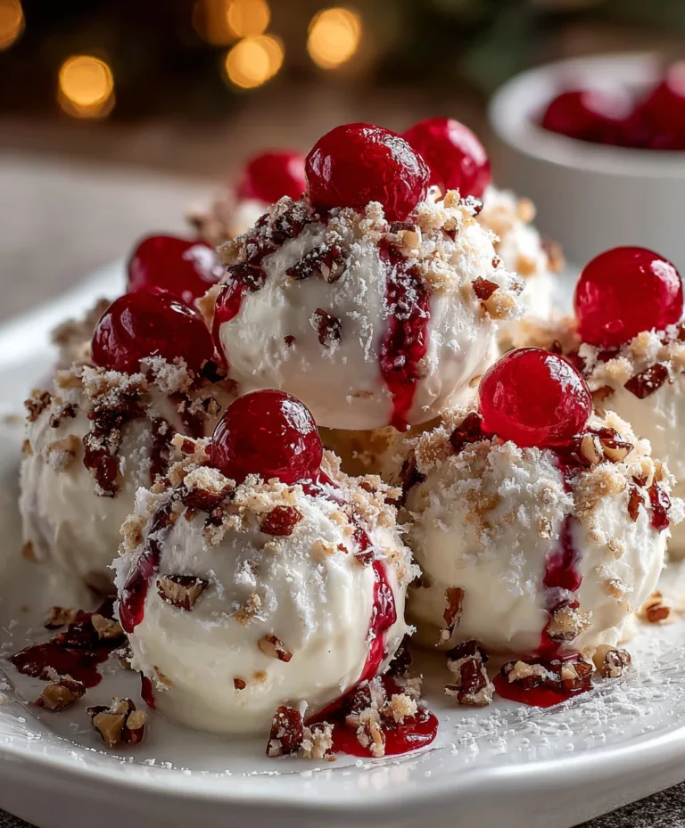 Christmas Cherry Bombs – Sweet, Festive & Bursting with Holiday Flavor!