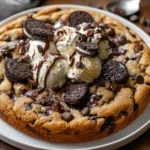 Cookies & Cream Skillet Cookie – Gooey, Chocolatey & Irresistibly Fun!