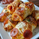 Cheesy Pepperoni Pizza Roll-Ups – Crispy, Melty & Totally Irresistible!
