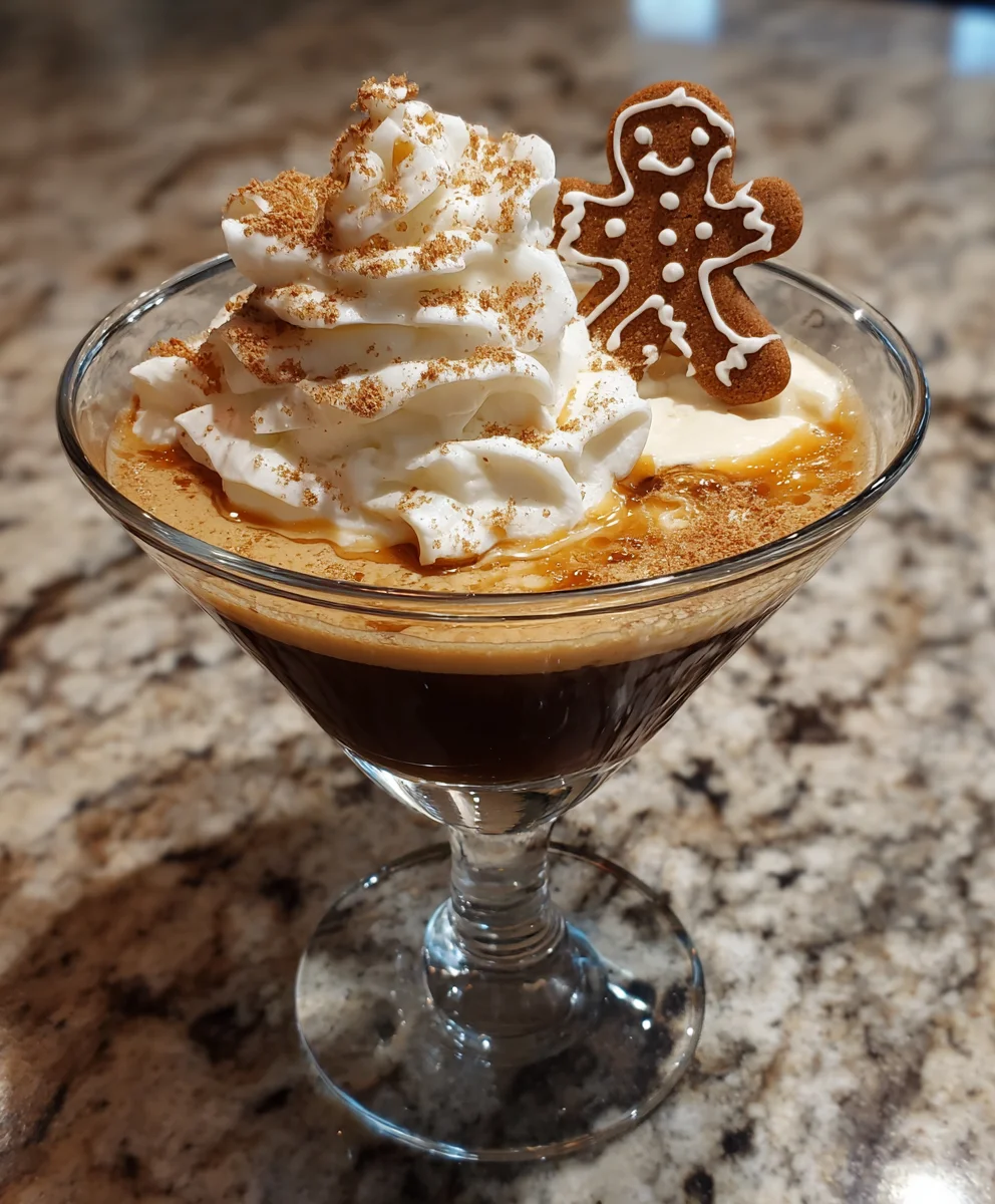 Gingerbread Cocktail with Cream – Cozy, Spiced & Perfectly Festive!