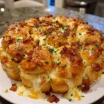Cheesy Bacon Pull-Apart Twists – Crispy, Savory & Addictively Cheesy!
