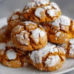 Pumpkin Crinkle Cookies – Soft, Spiced & Dusted with Sweet Fall Magic!