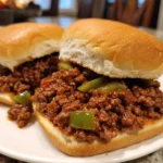 Ground Beef Sloppy Joes – Saucy, Savory & Classic Comfort Made Easy!