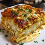 Chicken Lasagna Bake – Creamy, Cheesy & Comfort Food at Its Best!