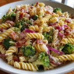 Tasty Broccoli Pasta Salad – Fresh, Crunchy & Creamy All in One Bite!