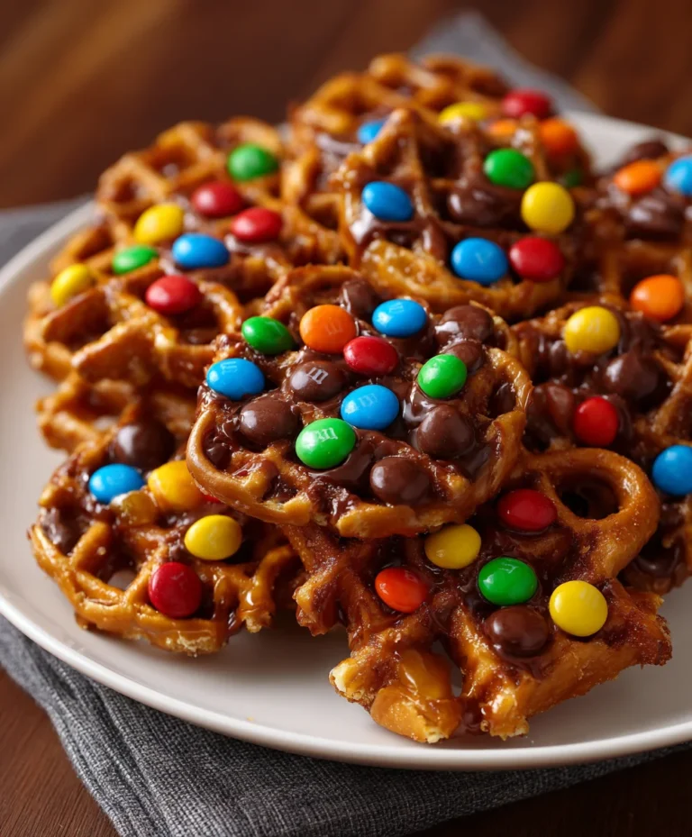 Rolo Pretzels with M&M Candies – Sweet, Salty & So Addictively Delicious!
