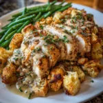 Slow Cooker Chicken Stuffing – Cozy, Creamy & Ultimate Comfort Food!