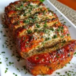 Parmesan Chicken Meatloaf – Tender, Savory & Packed with Cheesy Italian Comfort!