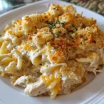 Poppy Seed Chicken Casserole – Creamy, Crunchy & the Ultimate Comfort Classic!