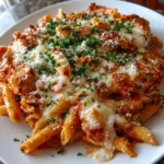 Chicken Parmesan Casserole – Cheesy, Saucy & Comfort Food Heaven!