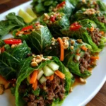 Thai Basil Beef Rolls – Fresh, Savory & Bursting with Bold Thai Flavor!