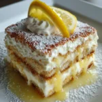 Lemon Tiramisu – Bright, Creamy & Elegantly Refreshing!