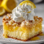 Lemon Cream Cheese Dump Cake – Bright, Creamy & Effortlessly Delicious!