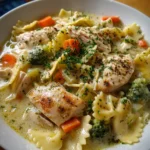 White Chicken Lasagna Soup – Creamy, Cozy & Comfort in Every Spoonful!