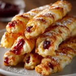 Cranberry Orange Cream Cheese Pastry Straws – Flaky, Bright & Holiday-Perfect!