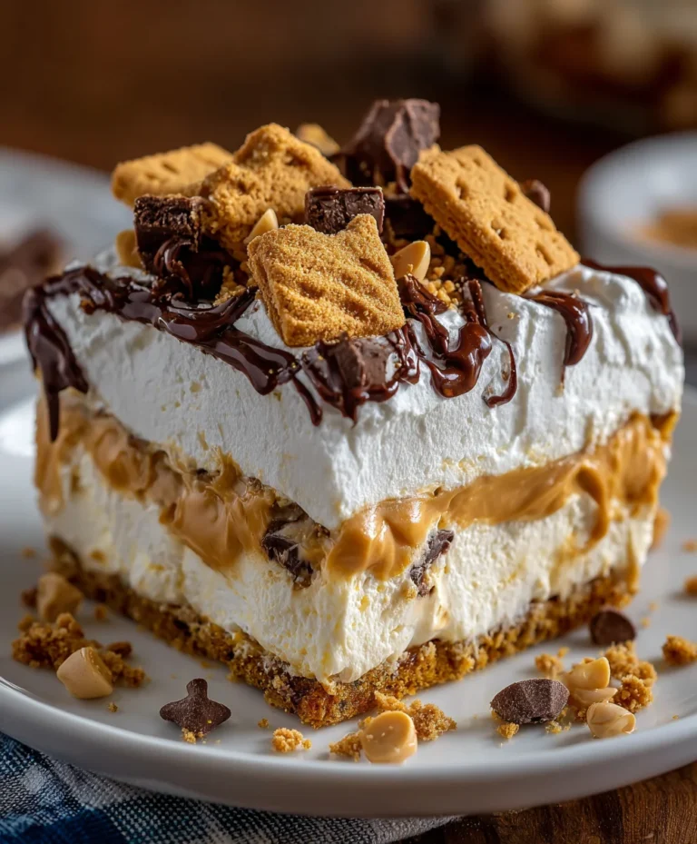 Peanut Butter Layered Delight – Creamy, Dreamy & Totally Irresistible!