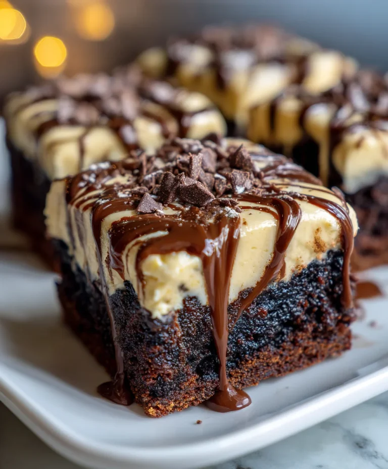 Baileys Buttercream Brownies – Rich, Boozy & Decadently Dreamy!