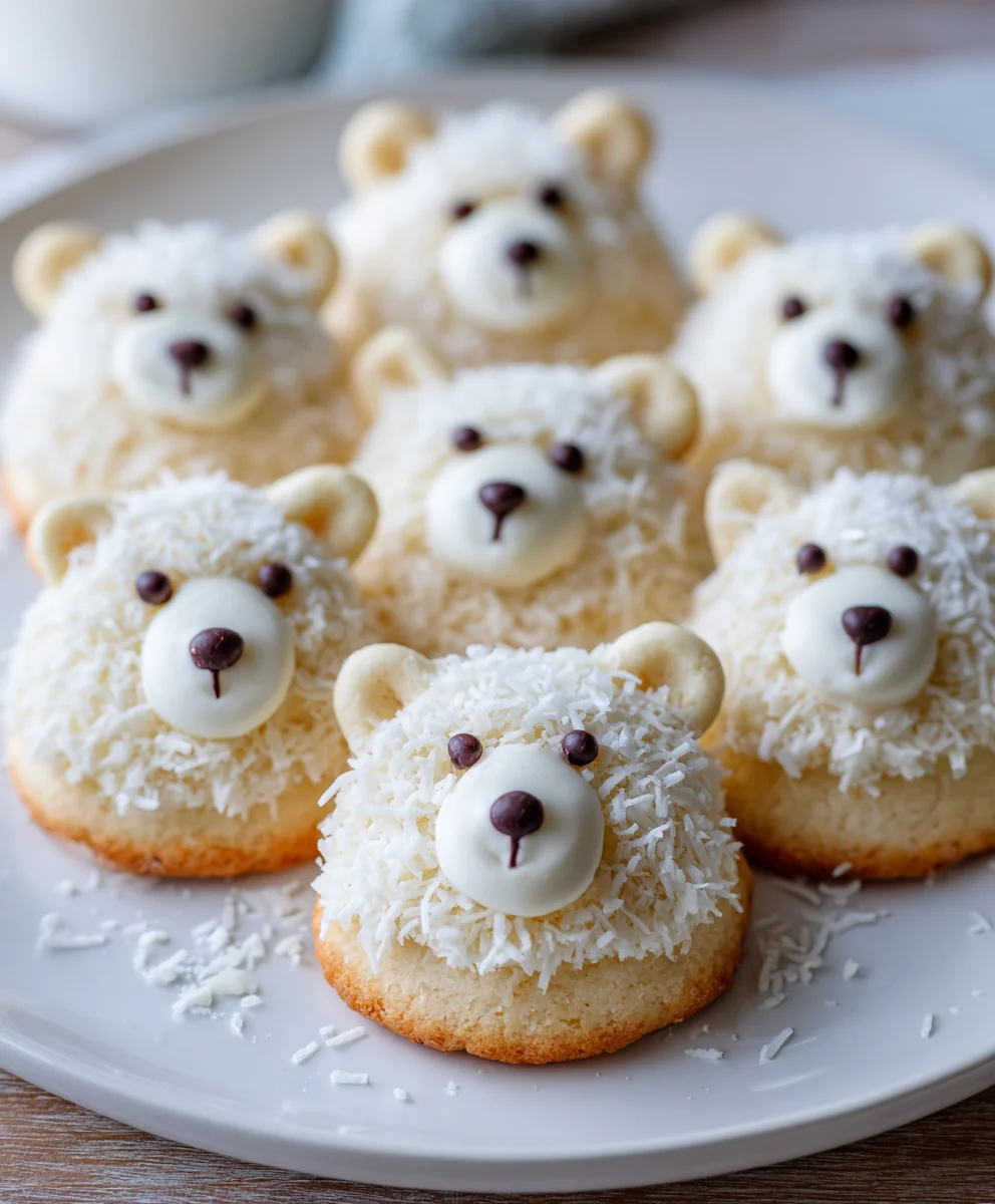 Polar Bear Cookies – Cute, Frosted & Fun for Winter Celebrations!